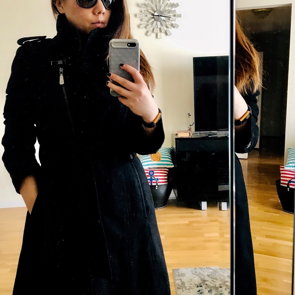 Deal❗️🛍Vince Camuto Asymmetric Wool Trench Coat🎀